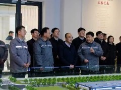 運(yùn)城市委副書記、代市長姚遜調(diào)研華兆東南綠建